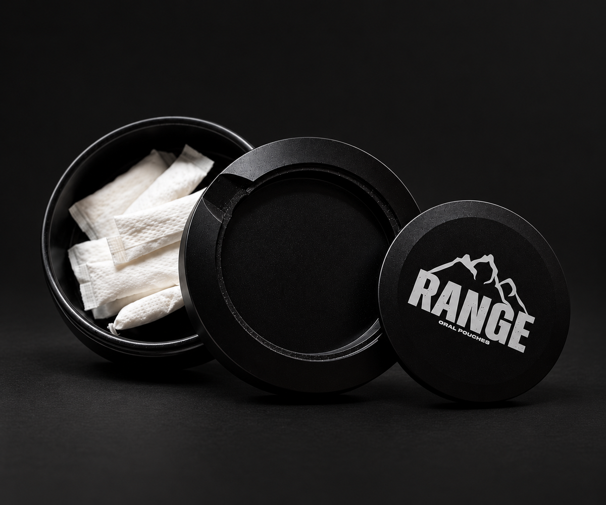 Metal Travel Tin Black